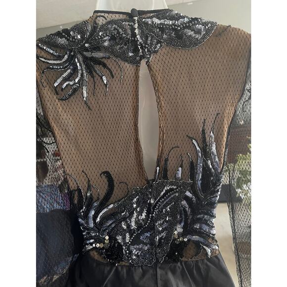 Vintage Paul Louis Orrier Beaded Gown - Picture 9 of 14